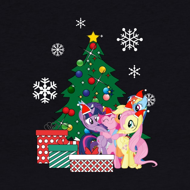 My Little Pony Around The Christmas Tree by Nova5